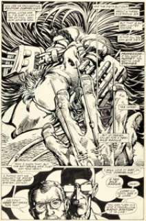 Barry Windsor-Smith Marvel Comics Presents #78 Story Page 1 Wolverine/Weapon X Original Art (Marvel, 1991). | Heritage