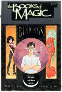 Charles Vess The Books of Magic #1 Bindings Trade Paperback Cover Original Art (DC/Vertigo, 1995).