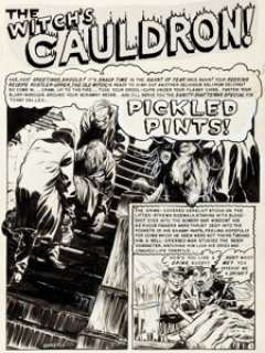 The Vault of Horror Original Art For Sale | ComicArtTracker