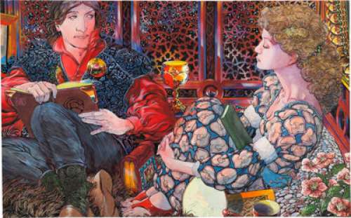 Barry Windsor-Smith Opus Volume 2 "Poetry" Illustration Original Art (Fantagraphics, 1999). | Heritage