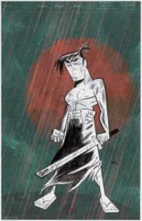 Bill Wray - Samurai Jack Illustration Original Art (undated).