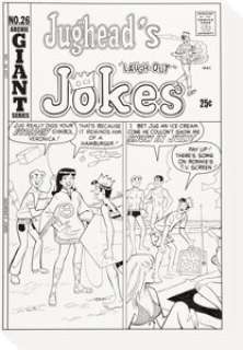 Al Hartley, Samm Schwartz, and others Jughead‘s Jokes #26 Cover Re-Creation and Complete Issue Original Art Group of 39 (Archie, 1971). (Total: 39 Items)