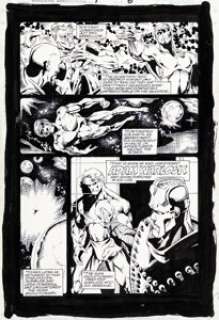 Tom Raney and Keith Williams Warlock Chronicles #1 Story Page 6 Original Art (Marvel, 1993). | Heritage