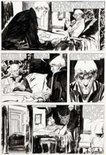 Alberto Breccia Mort Cinder Story Page 25 Original Art (Misterix, 1963).