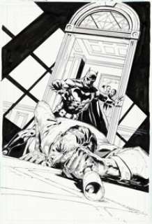 Doug Mahnke and Jaime Mendoza Detective Comics #995 Variant Cover Original Art (DC, 2019).