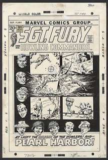 SGT. FURY AND HIS HOWLING COMMANDOS Issue #101 Cover | ComicConnect