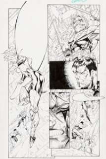 Stephen Platt and others X-Force / Youngblood #1 Story Page 20 Original Art (Marvel/Image, 1996).