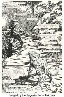 Barry Windsor-Smith Marvel Comics Presents #84 Wolverine / Weapon X Splash Page 13 Original Art (Marvel, 1991). | Heritage