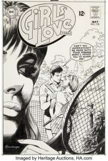 John Rosenberger Girls’ Love Stories #135 Cover Original Art (DC, 1968). | Heritage