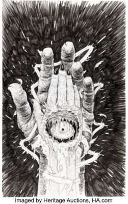 Ian Bertram House of Penance #4 Cover Original Art (Dark Horse, 2016).