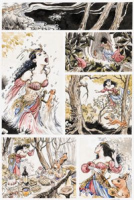 Jill Thompson Wonder Woman #776 Near Complete Story Original Art Group of 20 (DC, 2021). (Total: 20 Original Art)