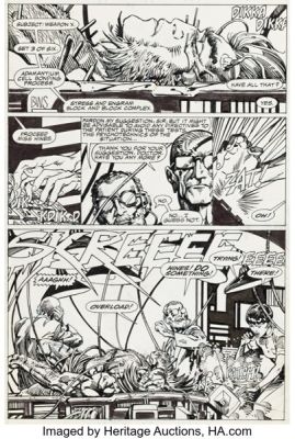 Barry Windsor-Smith Marvel Comics Presents #76 Wolverine / Weapon X Story Page 3 Original Art (Marvel, 1991). | Heritage