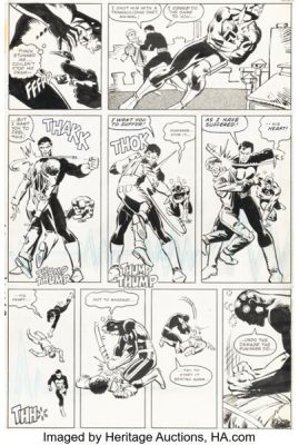 Frank Miller and Klaus Janson Daredevil #183 Punisher Story Page 16 Original Art (Marvel, 1982). | Heritage
