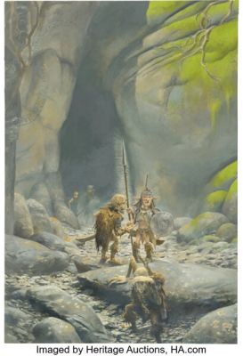 Adrian Smith - The Hobbit Illustration Original Art (undated).