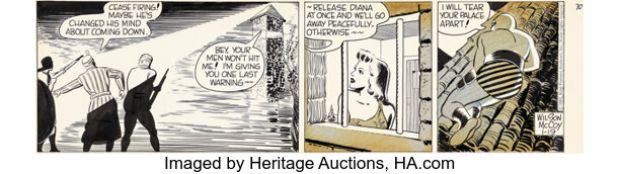 Wilson McCoy The Phantom Daily Comic Strip Original Art 1-19-61 (King Features Syndicate, 1961). | Heritage