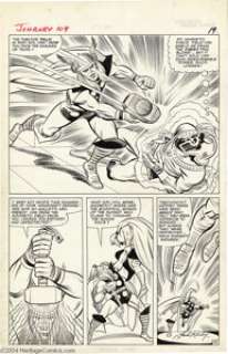 Jack Kirby and Chic Stone - Journey into Mystery #109, page 15 Original Art (Marvel, 1964). It’s a clash of the - | Heritage
