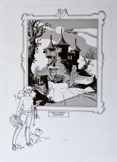 Henk Kuijpers (1946-) Franka hommage to Marten Toonder