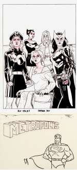 Stephane Roux | Birds of Prey: Metropolis Or Dust Cover (2 Pieces) 2008 | Romitaman