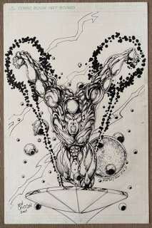 Rubinstein, Joe | The Silver Surfer - Original Artwork by Ron Wilson - Page volante - Exemplaire unique - (2007) | Catawiki