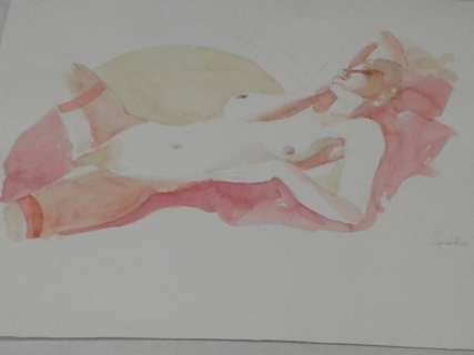 Leone Frollo - "Aquerello " Original Illustration firmata cm. 40x32 | Catawiki
