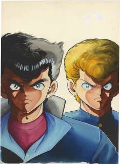 Yuichi Oshiyama Hand-Drawn Color Manuscript "Abare Hanagumi" | Mandarake (Big Web)