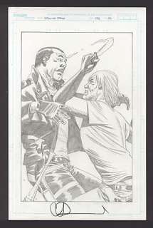 WALKING DEAD Issue #125 Splash Page | ComicConnect