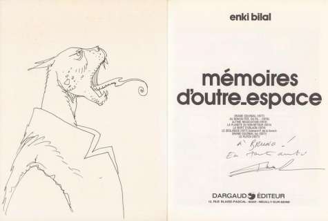 Bilal. Dessin original dédicacé | BDEnchères