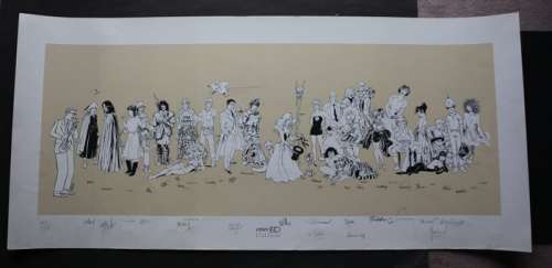 Collectif - 1 Silkscreen - Les 10 ans d’Espace BD - 1996 | Catawiki
