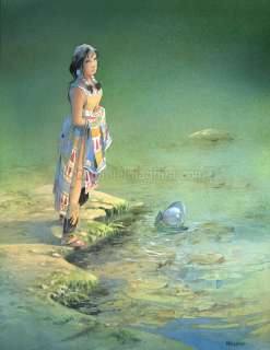 Patrick Prugne - Couverture originale de l‘édition FNAC Pocahontas - Pocahontas