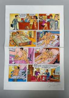 1 planche originale couleur de DI SANO et DIDGE pour une série… | misc / divers