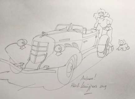 Kuijpers, Henk - 1 Original preliminary drawing - Franka - 2009 | Catawiki