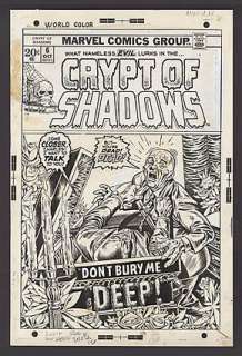 CRYPT OF SHADOWS Issue #6 Cover | ComicConnect