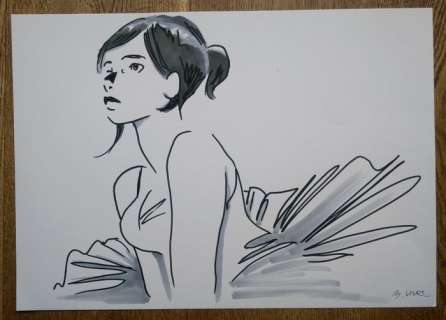 Vivès, Bastien - 1 Original drawing - Polina | Catawiki