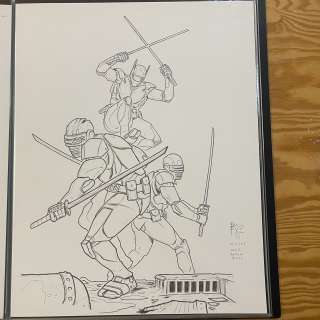 Ben Bishop | NECA - SYNJA PATROL BOT - ACTION FIGURE PACKAGING - (ORIGINAL ART) | Ben Bishop