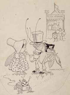 Harrison Cady (American, 1877-1970) "A Circular Track Went Running Around...and Here Was a Band, and There -