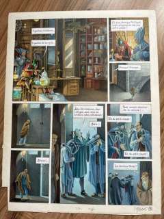 Magnin, Florence - 1 Original colour page - L’Autre Monde T1 - Le Pays roux - 1991 | Catawiki