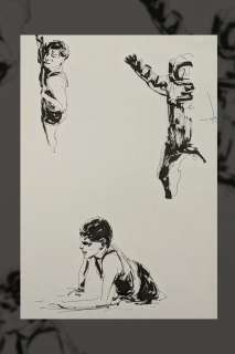 Jock | GRAVITY - Original ink character studies - Mondo (2) | Art of Jock