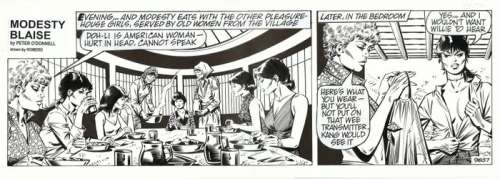 Enric Badia Romero - 1 Original page - Modesty Blaise - strip #9837 | Catawiki