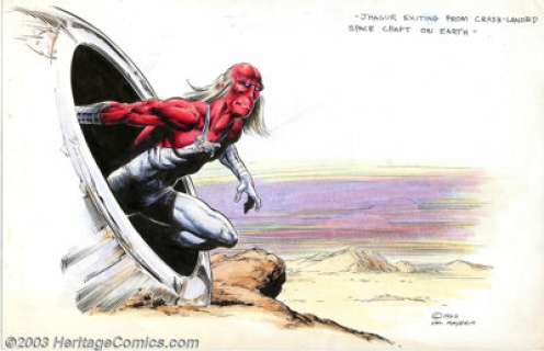 Val Mayerik - Original Concept Art for Void Indigo (Marvel Graphic Novel #11) (Marvel, 1982). From Steve Gerber and -