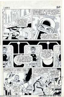 Werner Roth, Jack Kirby, and Dick Ayers - Original Art for X-Men #16, page 16 (Marvel, 1966). A terrific Silver -