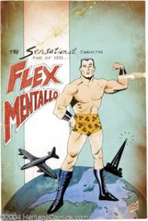 Simon Bisley - Doom Patrol #42 Cover Original Art (DC, 1991). The Charles Atlas-inspired Flex Mentallo made his - | Heritage