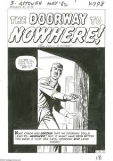 Steve Ditko - Tales to Astonish #35 Complete 5-page Story "The Doorway to Nowhere" Original Art - | Heritage