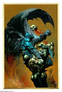 Simon Bisley - Grendel: Warchild #2 Cover Original Art (Dark Horse, 1992). On a trip across the barren, deadly - | Heritage