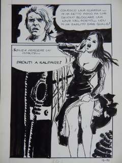 Manara, Milo | Original page (p.191)  - Il Vascello Fantasma  - (1970) | Catawiki