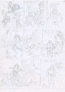 Hermann | Jeremiah, étude Ã  la mine de plomb de la… | Millon