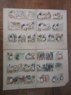 PINCHON Joseph Porphyre Bécassine (est de retour) Ensemble de quatre… | misc / divers