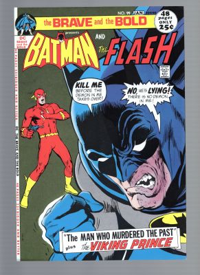Brave and the Bold #99 Cover Proof Production Art Batman Jack Adler DC Flash | Neat Stuff Vault