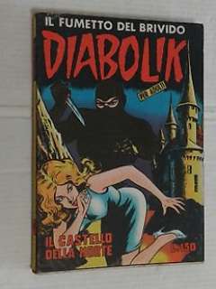 Diabolik I° s. n. 19 - "castello della morte " Sodip ben compatto - 1 Comic - 1964 | Catawiki