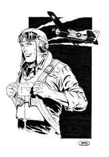 De Luca, Giuseppe - 1 Original cover - Buck Danny - variant