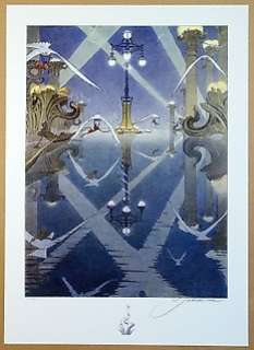 Schuiten, François - 1 Offset Print - Balade au coeur des anciens Magasins Waucquez | Catawiki